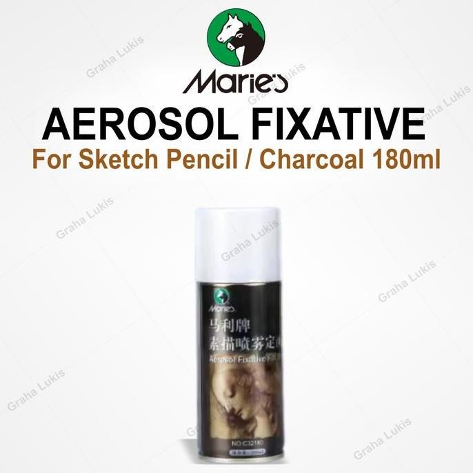 

ready Maries Spray Aerosol Fixative for Sketch - C32180 / Varnish