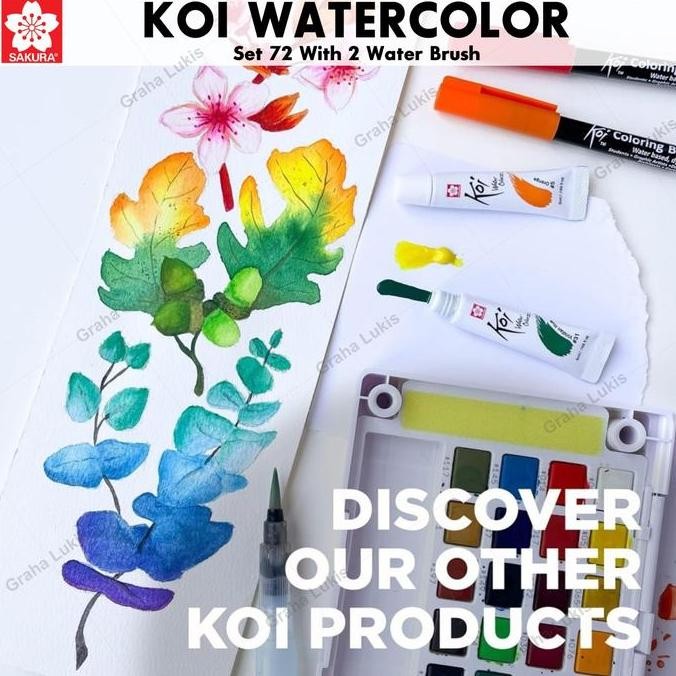 

ready Sakura Koi Watercolors 72