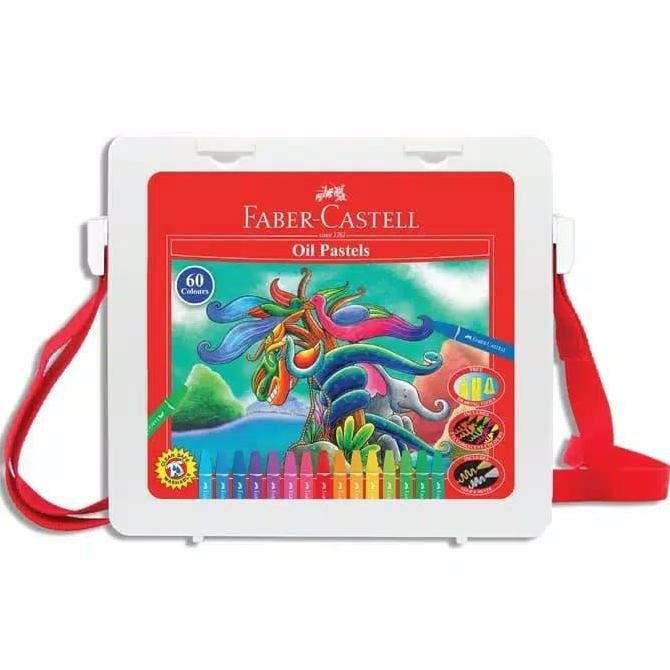 

ready Faber-Castell Hexagonal Oil Pastel 60 / crayon 60 warna