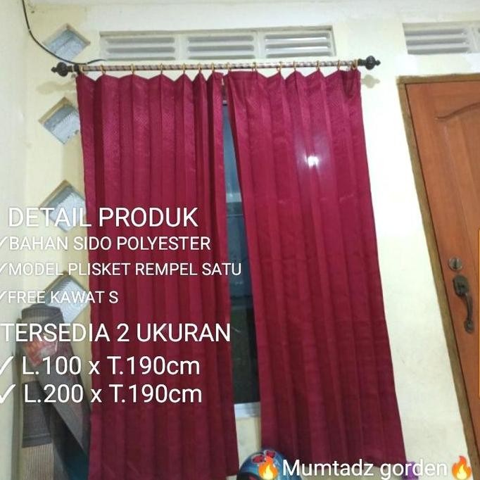 gorden sido plisket polos/gorden polos plisket/gorden plisket murah murah