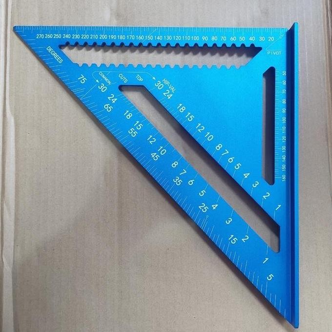 

Premium Speed Square 12 inch Pengaris Segitiga Siku Alumunium Solid