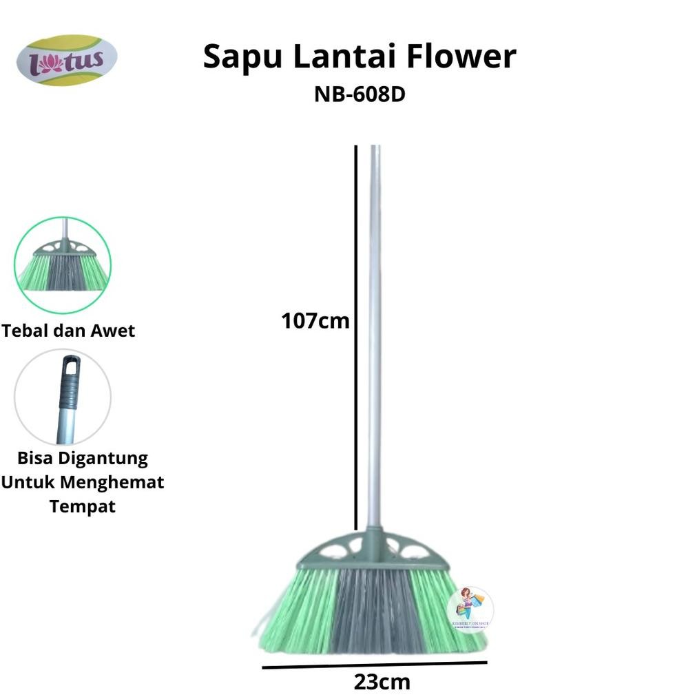 Lotus Sapu Lantai Daun Warna Nb-608D Viral