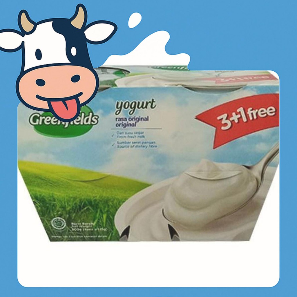 

Terbaru Greenfields Original Yogurt 3+1 500Gr [8993351120041]