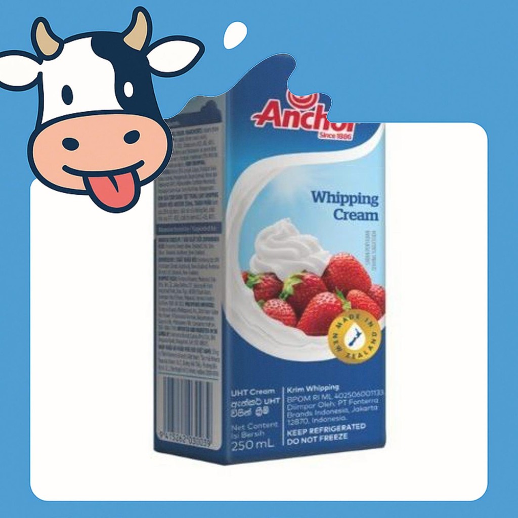 

Diskon Anchor Uht Whipping Cream 250Ml [9415262823419]