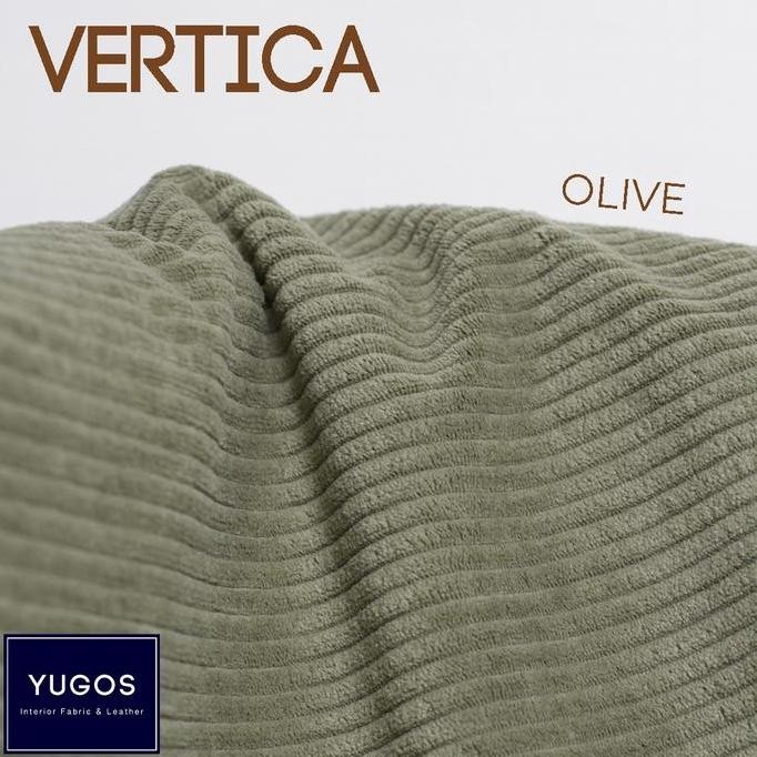 VERTICA Kain Kursi Sofa Corduroy Lembut murah