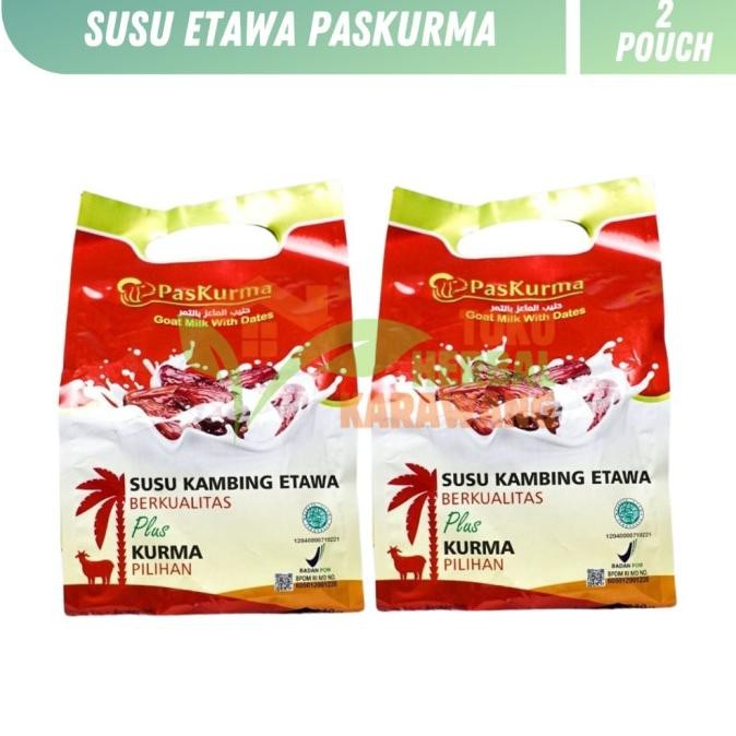 

(Expert) Paket 2 Pouch Paskurma - Susu Kambing Etawa Plus Kurma Premium