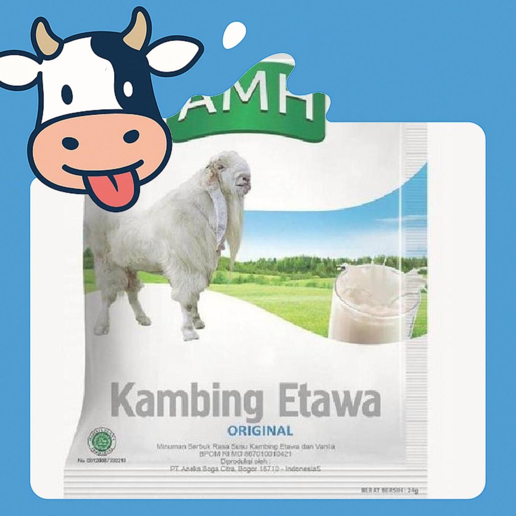 

Susu Kambing Etawa Rasa Vanilla Amh Sachet