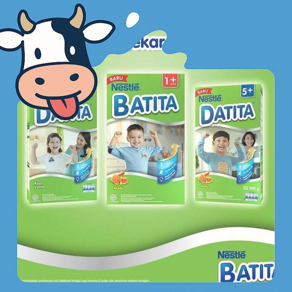 

Kualitas Terbaik Nestle Datita 1+ 3+ 5+ 900Gr/Susu Formula Datita 3+ Vanila Madu 900G