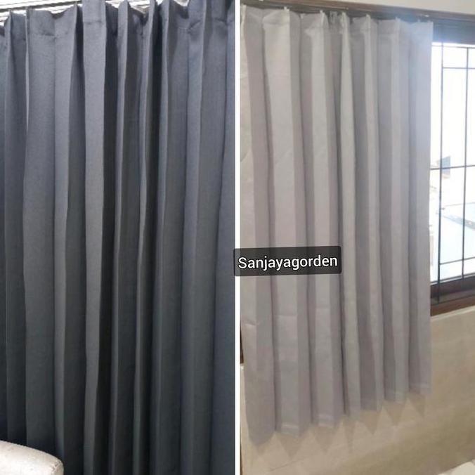 ready Gorden Plisket Model Kait Cantolan Kawat S Model Lama Bahan Blackout