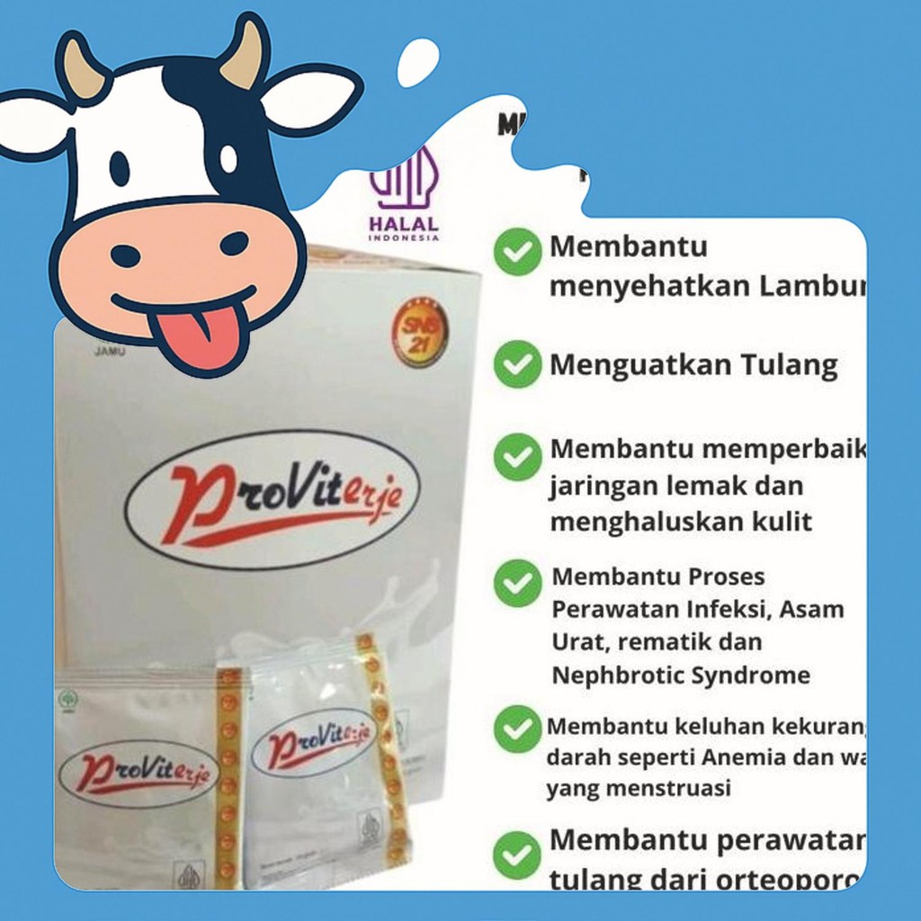 

Diskon Susu Proviterje Isi 5 Sachet