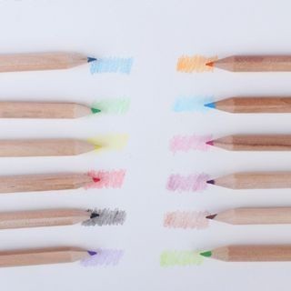 

BORES Pensil Warna 12 IN 1 + Serutan Pensil Color Pencils Quality Pensil Warna Karakter Kemasan