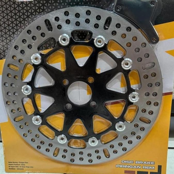 piringan cakram shogun 125 smash 300mm +breket mos murah