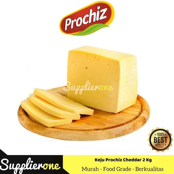 

(Expert) Prochiz Keju Cheddar Gold 2kg / Keju Cheddar Prochiz / Keju Parut / Keju Serbaguna