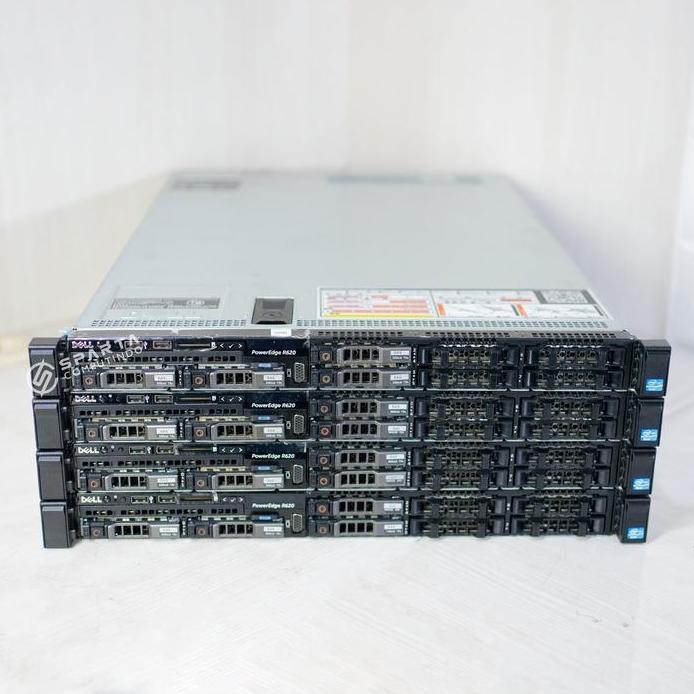 ready  Server Dell PowerEdge R620 12 Core 24 Thread Ram 128GB SSD 1TB