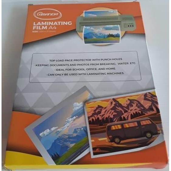 

[[ XIAMUNG / PLASTIK LAMINATING A4 100 MICRON AMANDA LAMINATING A4 - PLASTIK UNTUK MESIN LAMINATING BEST SELLER