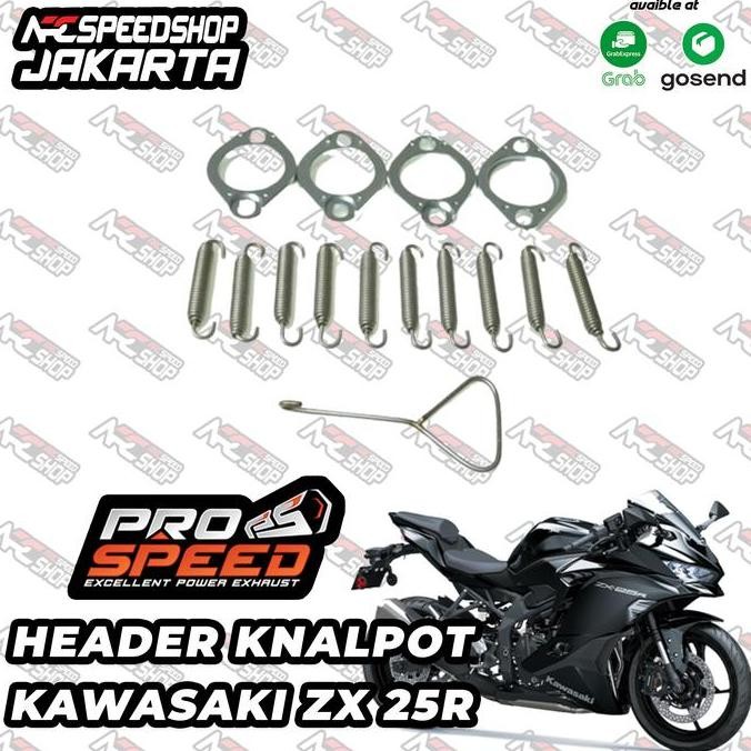 Murah Knalpot Header Prospeed Titanium Titan Zx25 Zx 25 25R 25Rr Zx4 4 R Rr