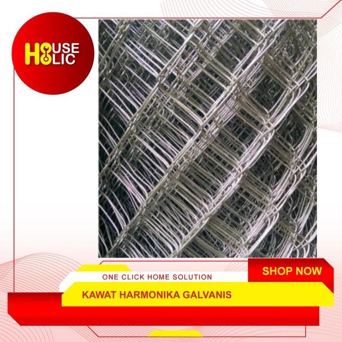 Kawat Harmonika Galvanis / Ram Wajik Kandang Rang Pagar Anyam Permeter
