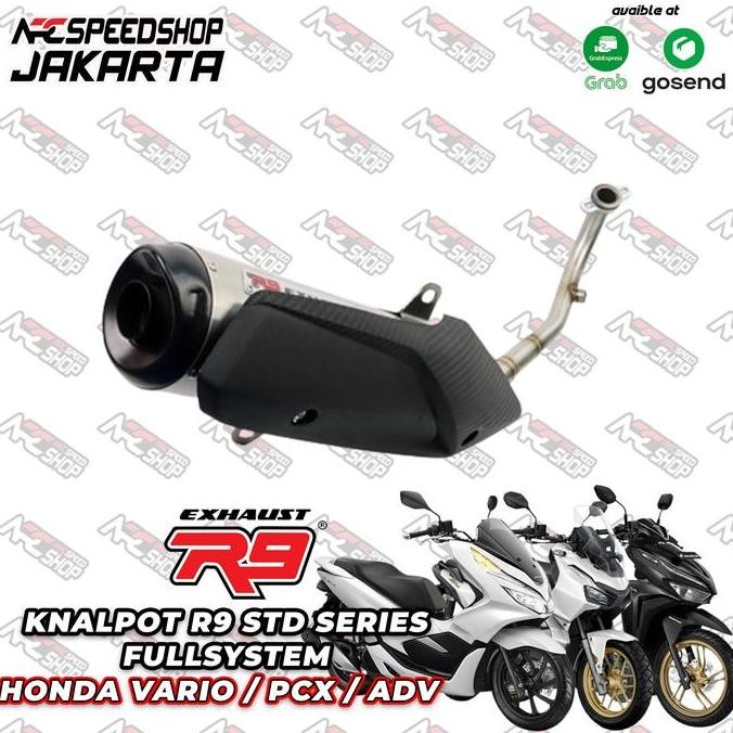 Sale Knalpot R9 Std Standar Racing Vario 125 150 160 Pcx 160 Adv 150 160