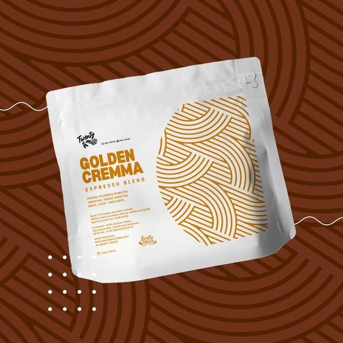 

[[ VELCRO / ESPRESSO BLEND : GOLDEN CREMMA 200GR - 1KG I BIJI/BUBUK KOPI BEST SELLER