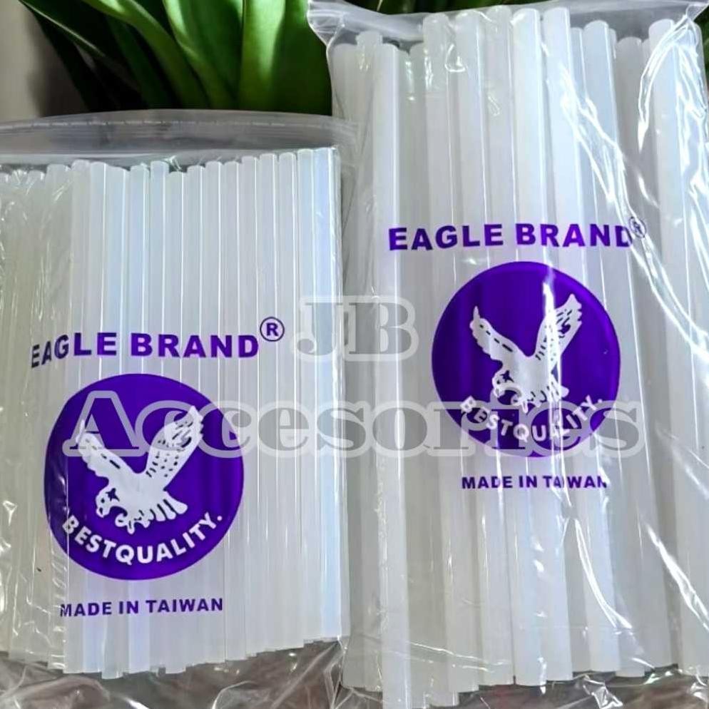 

Produk Baru!! Lem Lilin Eagle Brand 1Kg Hot Melt Glue Stick Isi Ulang Besar Kecil