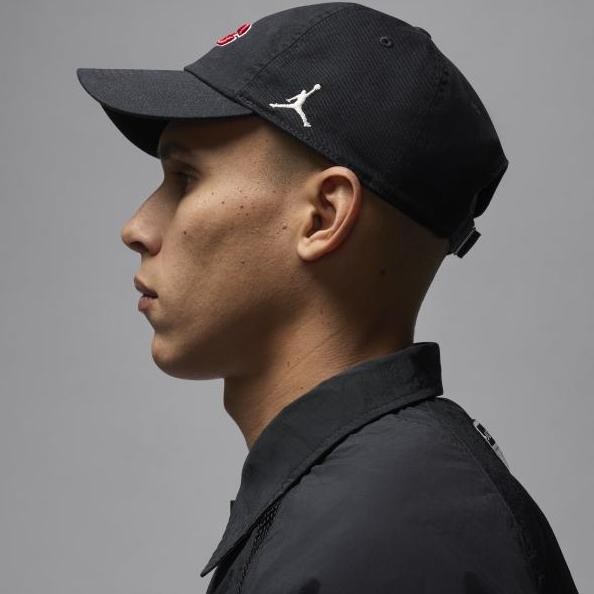 Murah Nike Jordan Club Cap 23 Logo Red Black Hj2444-010 Topi Original 100%