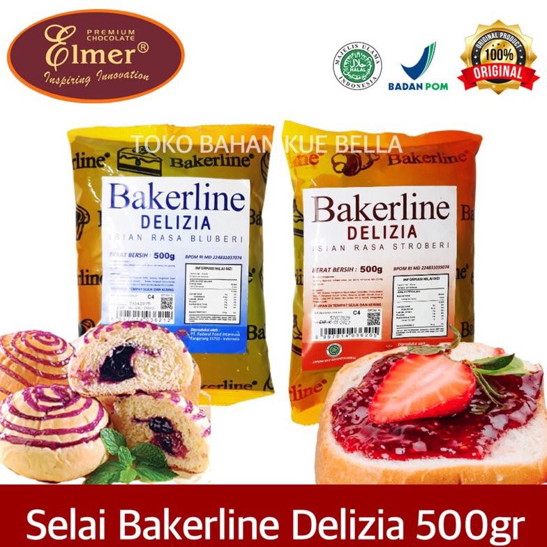 

BAKERLINE Delizia Selai Strawberry / Blueberry 500gr