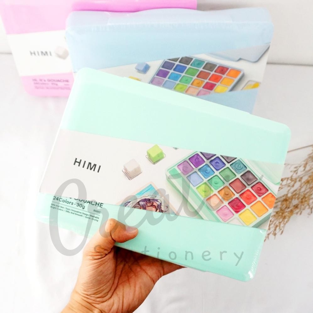 

Himi Gouache Color 24 Color X 30 Ml With Case Terlaris