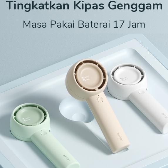 Jisulife Handheld Fan Life5 Kipas Angin Mini Portable Yang Di Cas Handheldfan Turbo Jet Brushless Ki