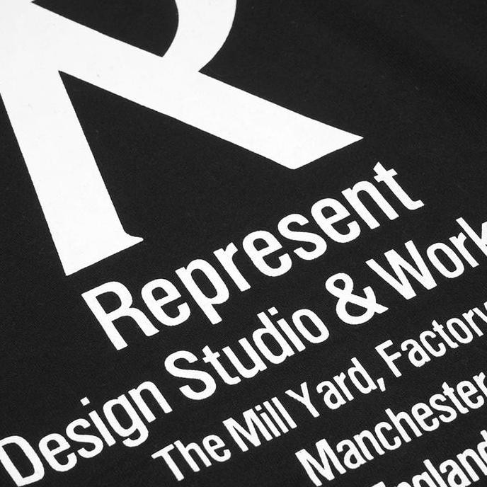 Murah Represent Initial Printed Hoodie