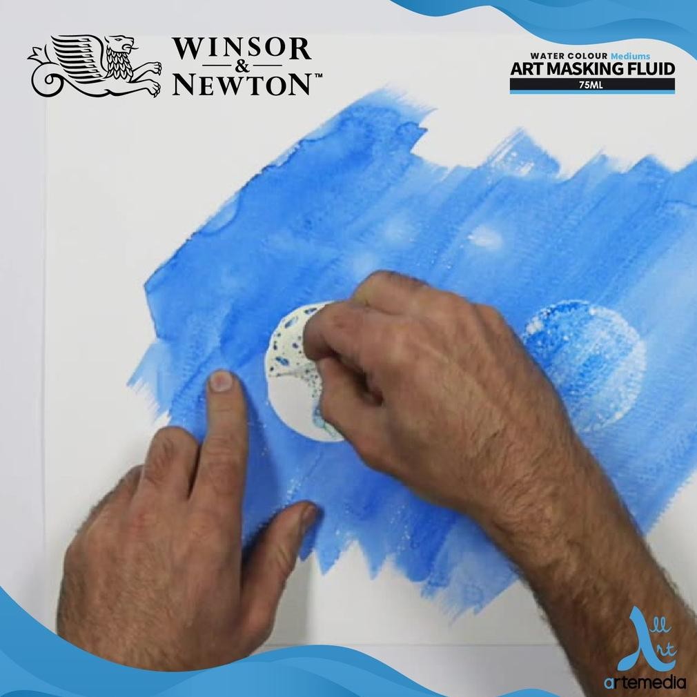 

Winsor & Newton Watercolor Art Masking Fluid 75ml Medium Cat Air Terlaris