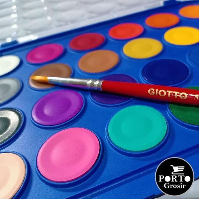 

Giotto Acquerelli Mini Watercolor 36 WaterColour Cake Cat Air Pocket Terlaris