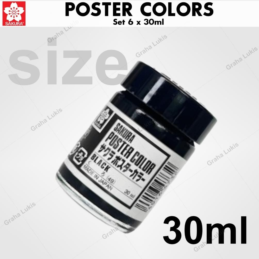 

SAKURA Poster Colors / Cat Poster Set 6 x 30ml Terlaris