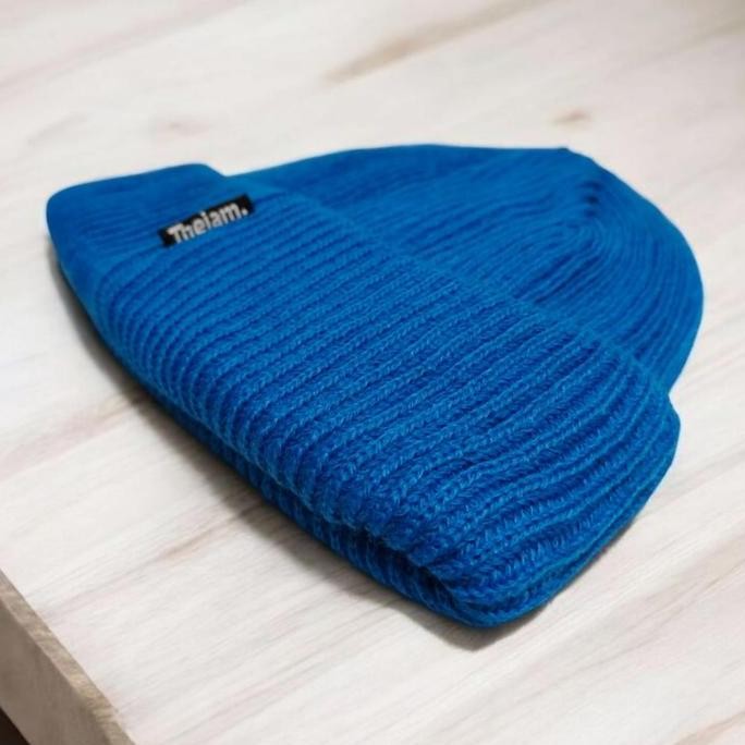 Grosir Thejam The Original Beanie Hat Blue Ocean