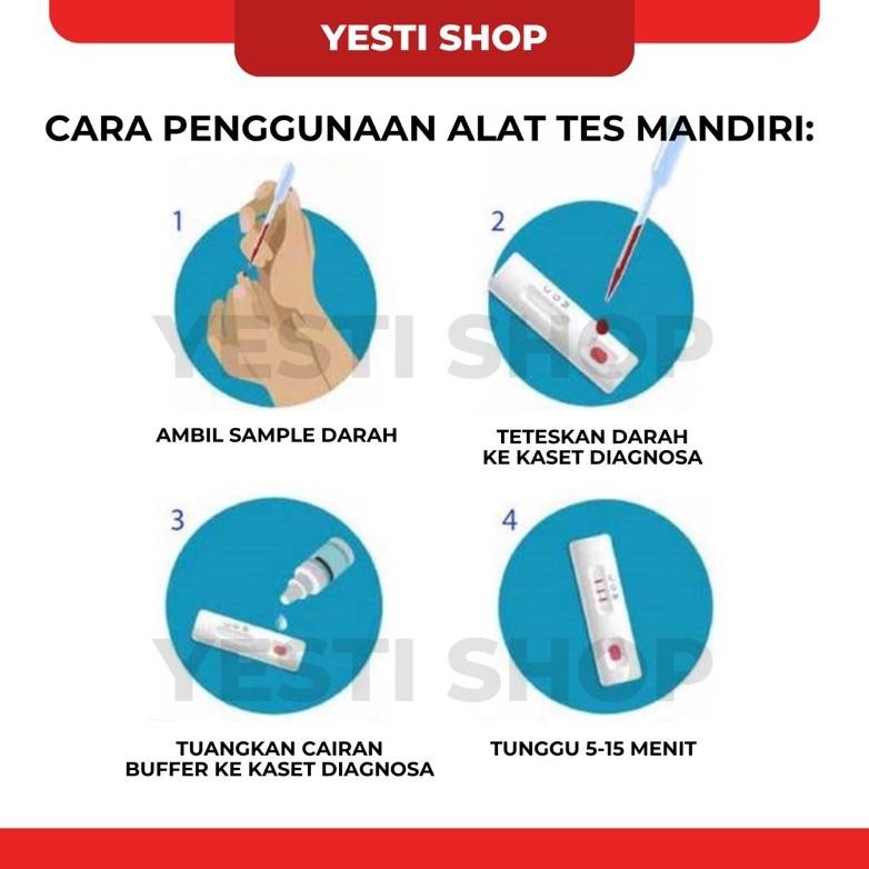 HIV Test Generasi 4 AKL Kemenkes Tes Gen 4 Mandiri terlaris
