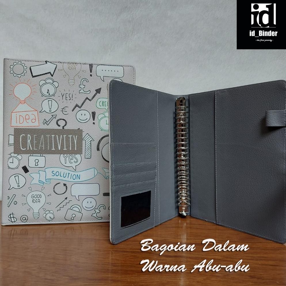 

Binder Printing Motif Creativity Kulit Sintetis A5/B5