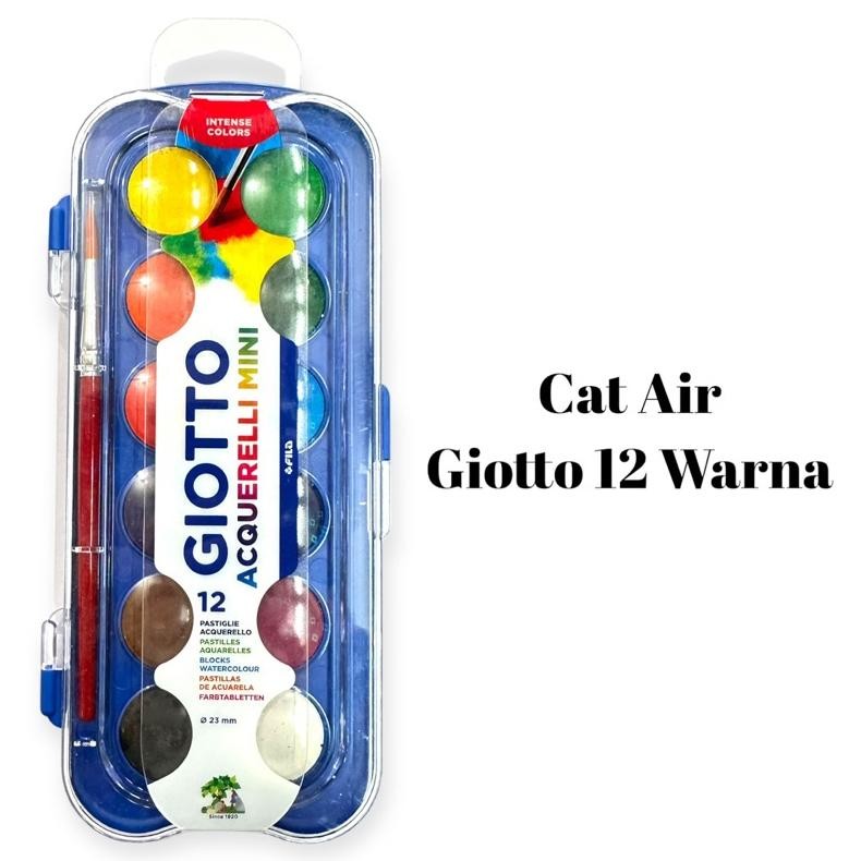 

Cat Air Giotto / Giotto Acquerelli Mini Watercolour Cake Set Warna Terlaris