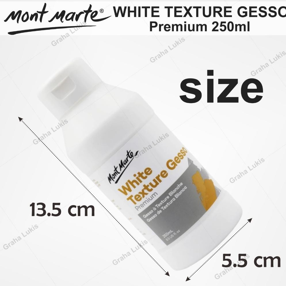 

Mont Marte White Texture Gesso 250ml Terlaris