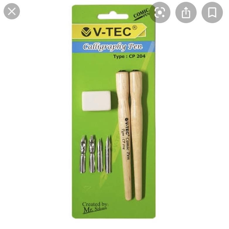 

VTEC Comic Pen CP 204 Comic Pen and Caligraphy Tools Terlaris