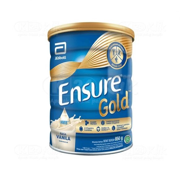 

(Expert) ENSURE GOLD RASA VANILA / COKLAT 850GR / 380GR Nutrisi Dewasa Rendah Laktosa