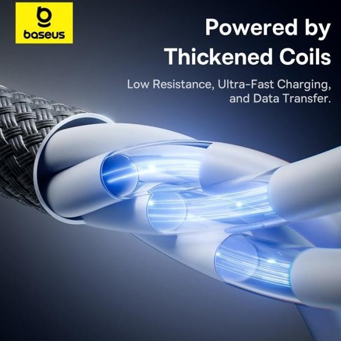 BASEUS VERSATILE KABEL DATA MAGNETIC 4IN1 PD 60W FAST CHARGING