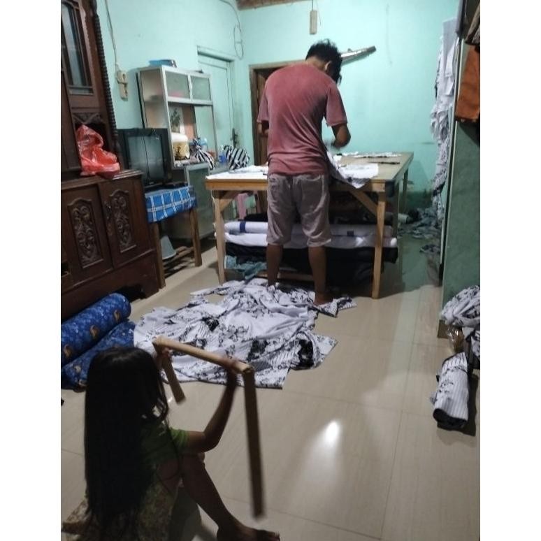 Baju seragam PGRI bahan BSY Standart Nasional /PGRI Pria / PGRI wanita lapis puring dan non puring U