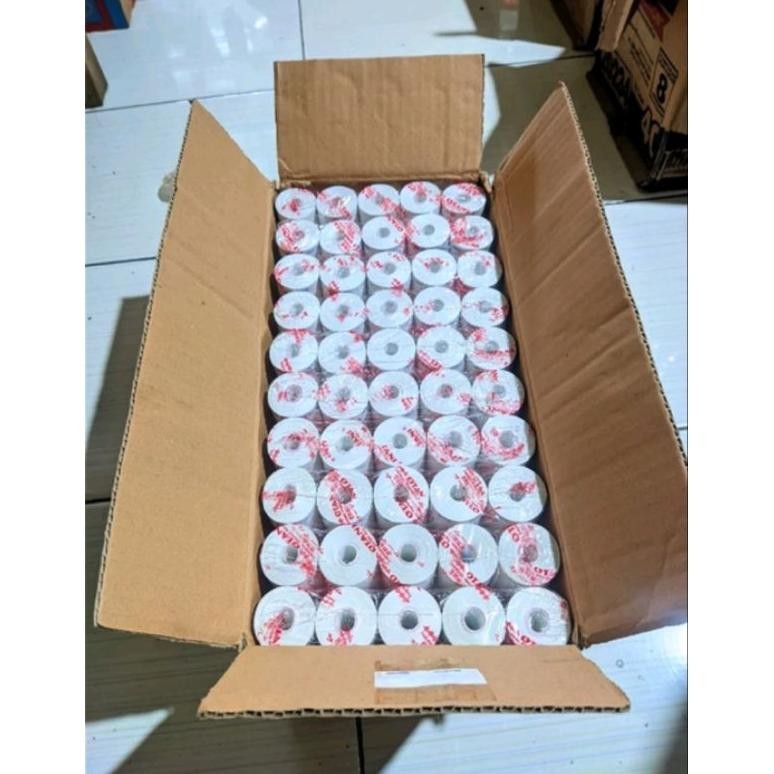 

KERTAS THERMAL LOGO BRI/BRILINK 57x12meter 1 DUS ISI 100 ROLL Merk RM, Otani, Eprint ,Go Print RB07