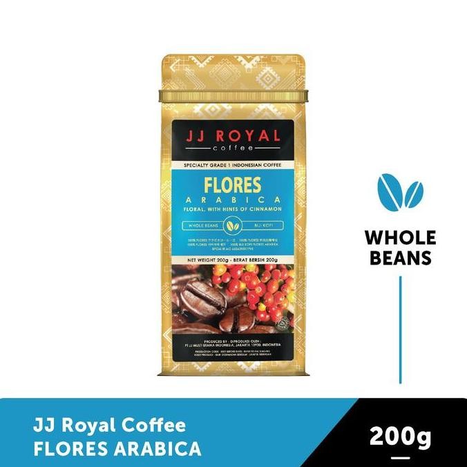 

Coffee/Kopi Jj Royal Flores Arabica Bean Bag 200G