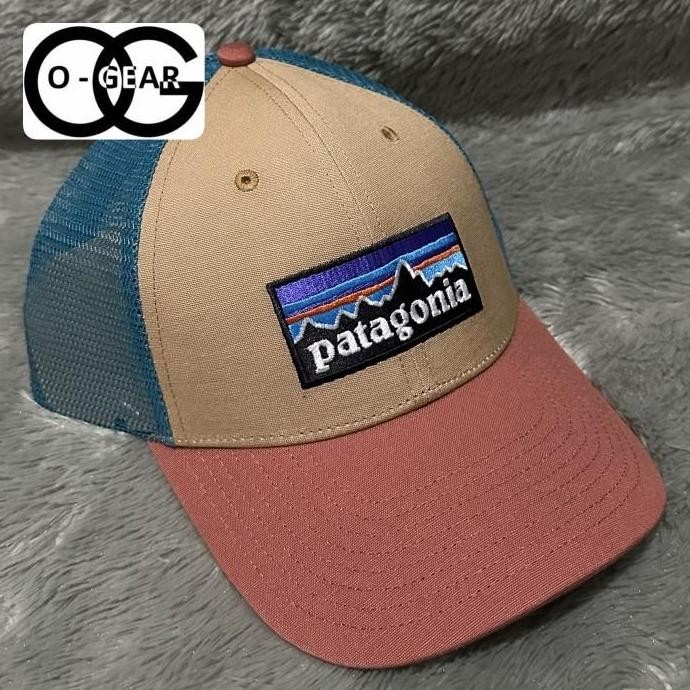 Grosir Patagonia P6 Logo Lopro Trucker Hat Cap Original Topi Jaring Outdoor