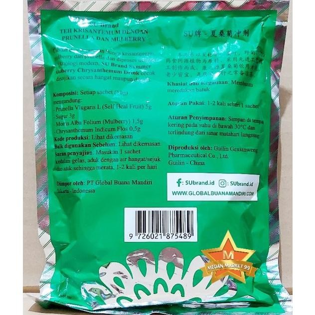 

SUMMER MULBERRY CHRYSANTHEMUM | MEREDAKAN PANAS DALAM | SU BRAND | MINUMAN KRISAN | XIASANGJU CHONG JI | LOHANKO | LOHANKUO | LO HAN KUO