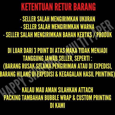 

Kertas Coklat A3 Samson isi 500 lembar / Kertas Alas Kaki Cuci Mobil / Kertas Samson A3 RB07