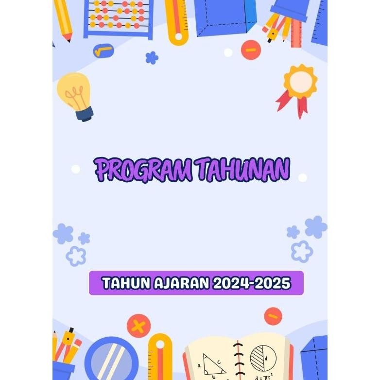 

Binder plan ajar kurmer 2024-2025 untuk kelas 5 (lima) Sekolah Belajar Stationery teacher planer RB07