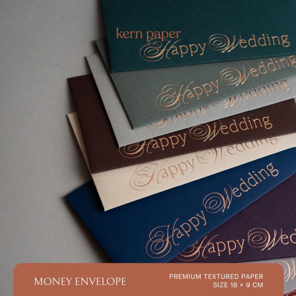 

Baru Amplop Nikah Kern Paper - Happy Wedding Money Envelope Premium