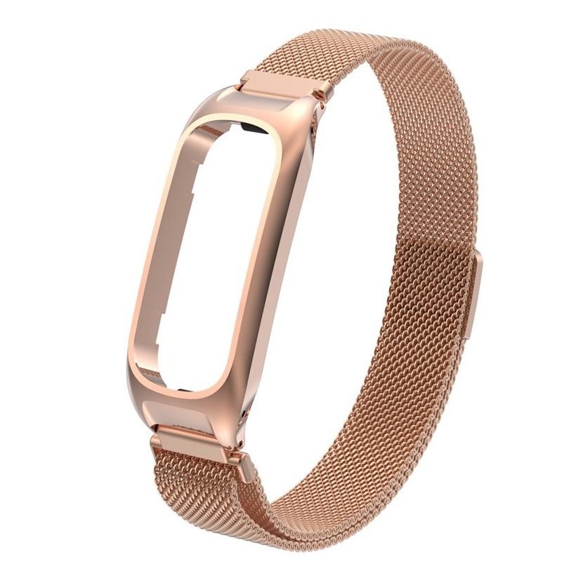 Strap Metalic OPPO Band Tali Pengganti OPPO Strap Stainless Steel OPPO Band Smartwatch Strap Milanes