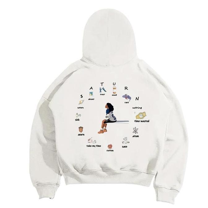 Murah Zuarsy Hoodie Oversize Boxy Sza Month Unisex Insurgent Jaket Korea Hodi